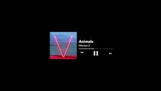 maroon 5 - animals (𝙨𝙡𝙤𝙬𝙚𝙙 𝙩𝙤 𝙥𝙚𝙧𝙛𝙚𝙘𝙩𝙞𝙤𝙣   𝙧𝙚𝙫𝙚𝙧𝙗) | use headphones