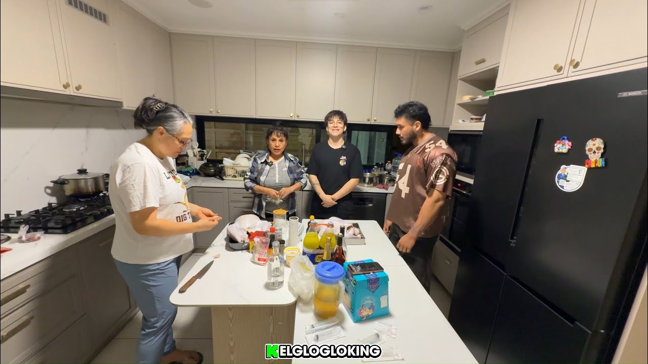 PREPARANDO PAVO AL HORNO EN FAMILIA I ESPECIAL HOUSE