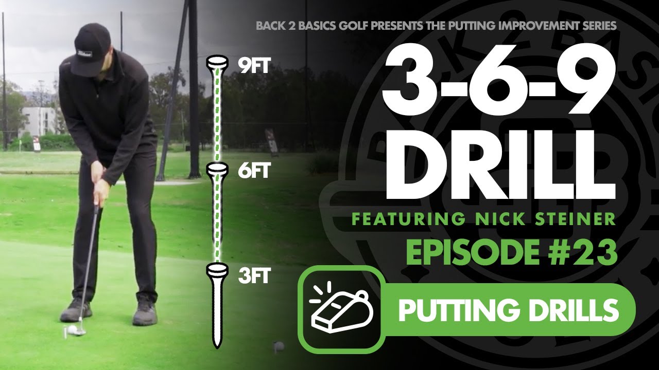 Ep. #23 The 3 6 9 Drill - Putting Improvement Series by Back 2 Basics Golf