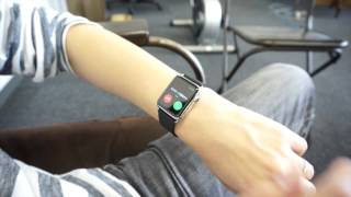 Apple Watchで着信に出ない