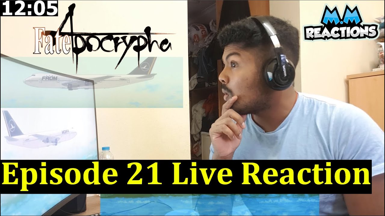 Achilles vs Chiron!!! - Fate Apocrypha Episode 21 Live Reaction