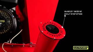 Broyeur De Végétaux Thermique 13 Cv Electropower Sur Euro-Expos