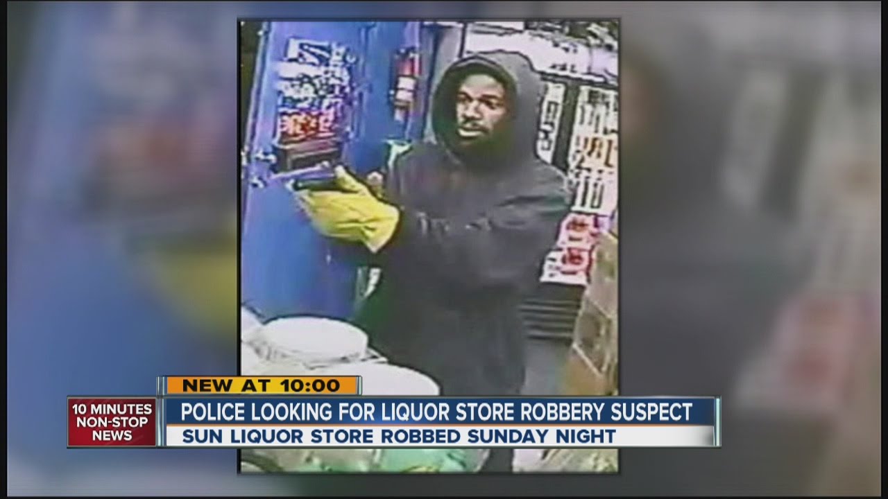 Denver police search for liquor store robbery suspect - YouTube