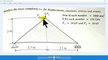 Static structural analysis of Truss using Ansys workbench