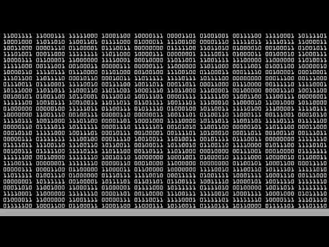 Binary Number|Binary Code Animation|Binary Code Project -Copyright Free