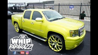 Lime Green GMC Sierra Streetwhipz Mega Show