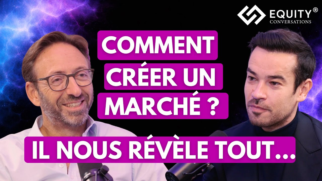COMMENT CRÉER UN MARCHÉ ? AVEC DAVID GABISON