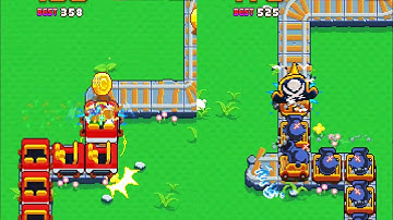 Infinite Train Retro Pixel Game - Addictive Train Puzzle Game - Android Gameplay