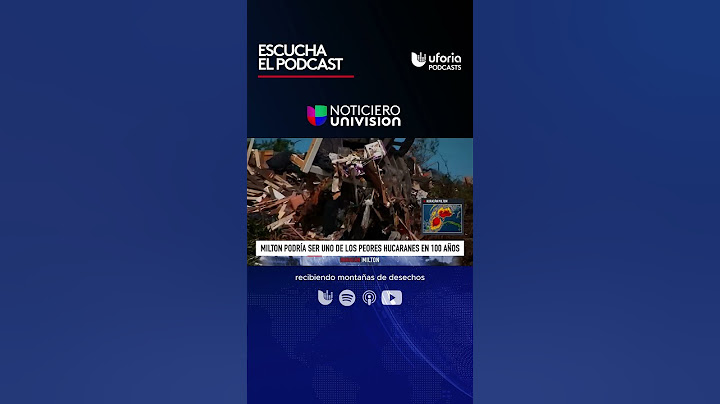 Florida en alerta máxima por Huracán Milton #univisionnoticias