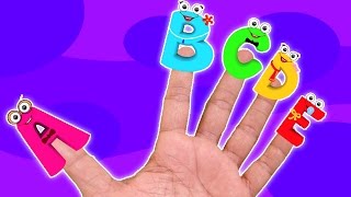 ABC Dedo Família | compilação para crianças | vídeo educativo | ABC Finger Family | Learn Alphabets