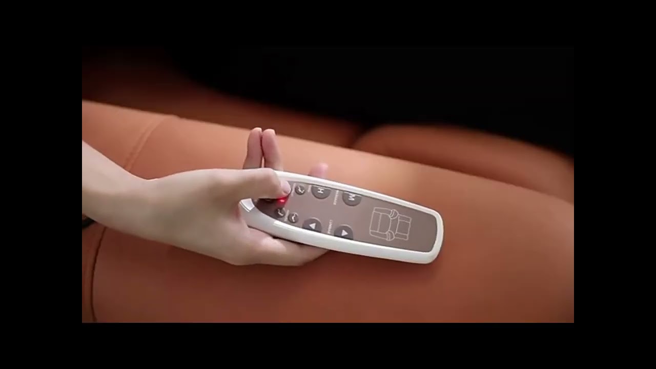 Wholesale Orange Airbag Massage Single Seat Theater Cloth Recliner Sofa LE101 