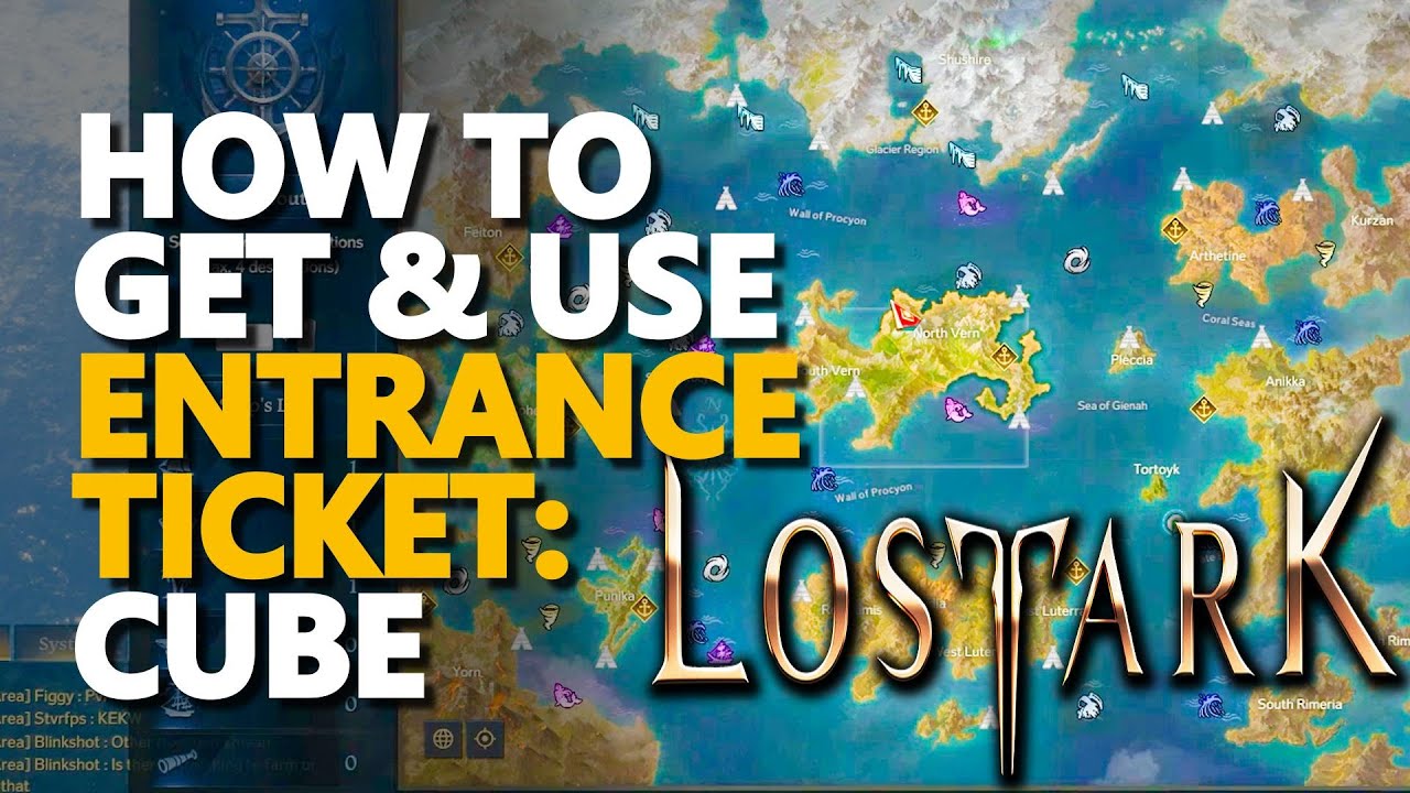 Entrance Ticket Cube Lost Ark