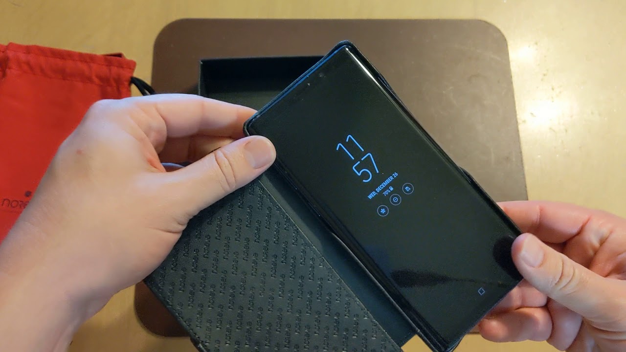 Noreve Leather Case for Note 9