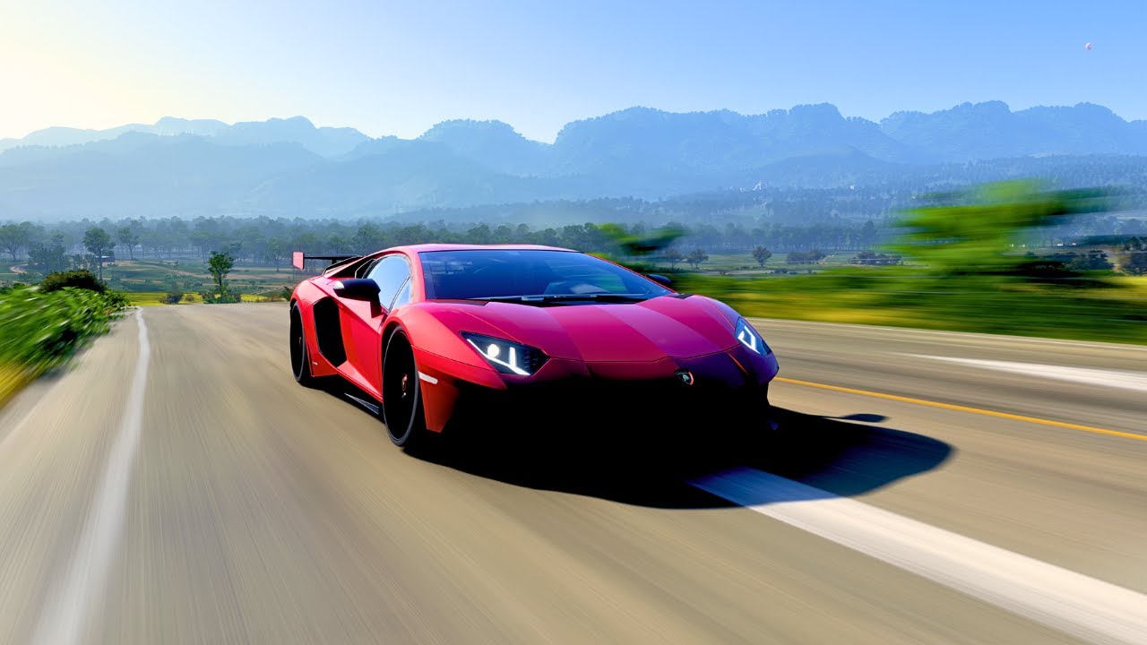 1086HP Lamborghini Aventador SuperVeloce - Forza Horizon 5 (4K)