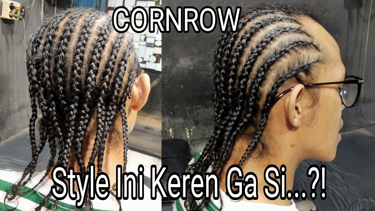 Condro Rambut Kepang rambut pria || how to braids || how to cornrow || eri redblack ...