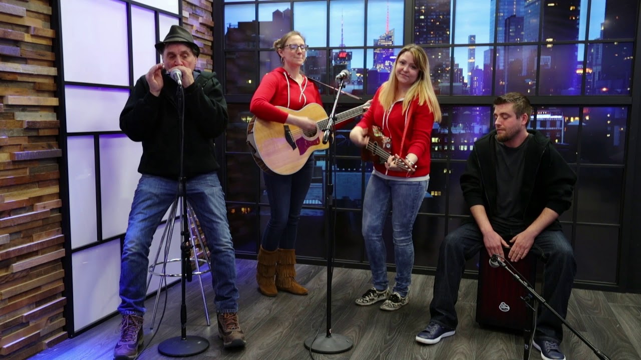 The Red Hots -- Zombie Girl live at YouTube studios NYC