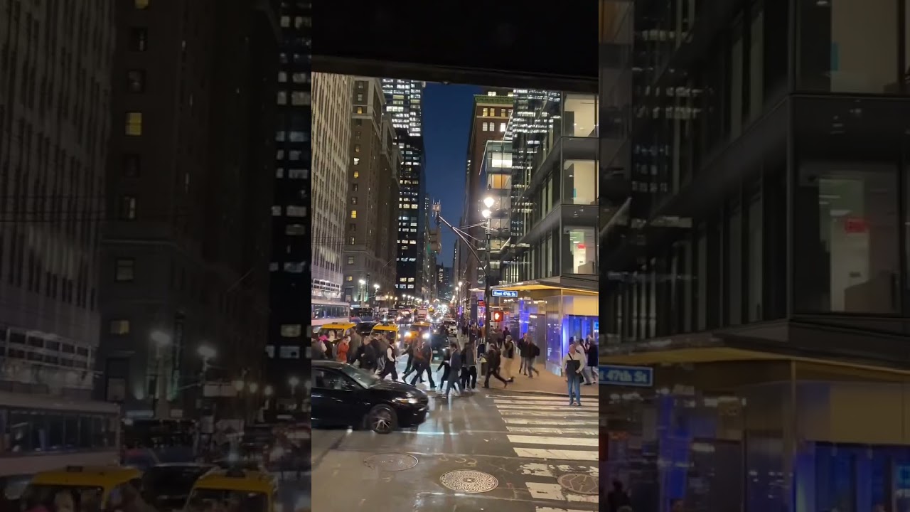 Street Walking New York USA 