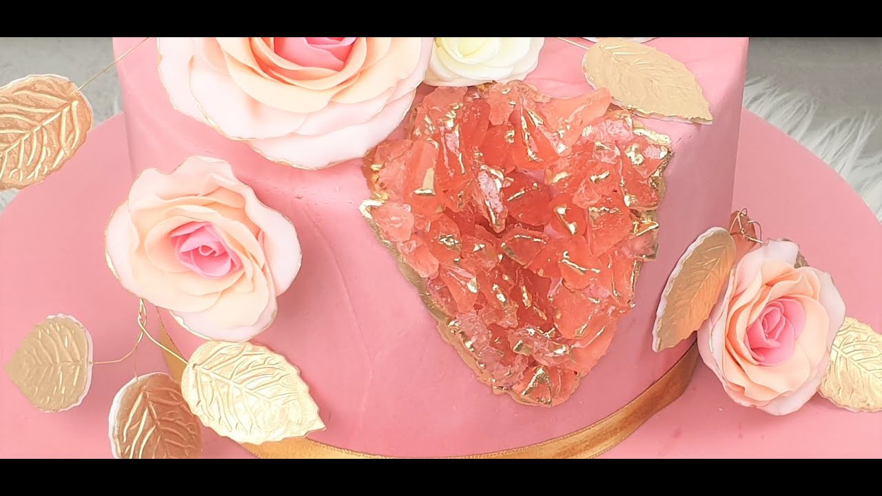 Tuto cristaux de sucre coloré maison pour géode cake