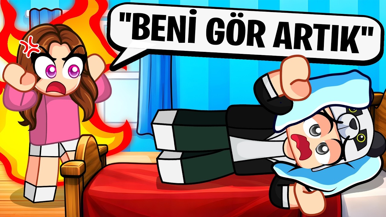 Roblox'ta Kız Hayranı 24 SAAT Boyunca Görmezden Geliyorum...