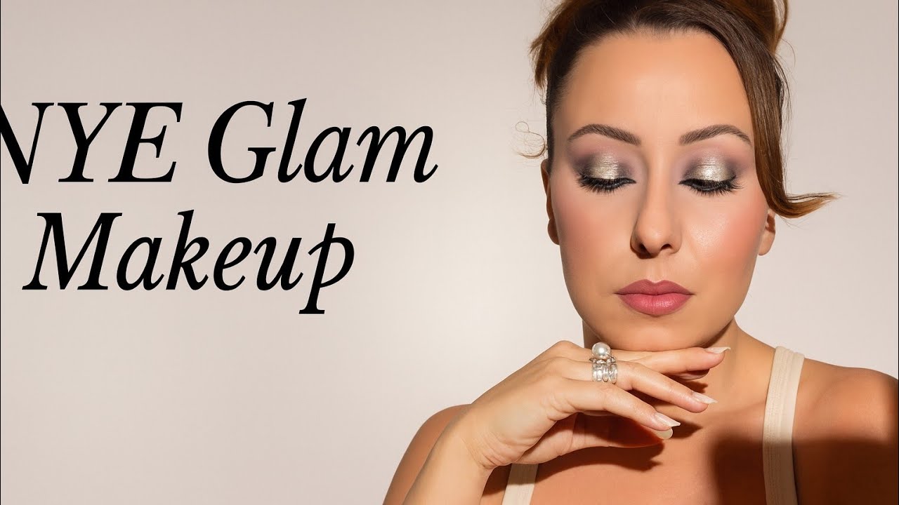 Урок новогоднего макияжа 2025 | Простой гламурный образ для новогодней вечеринки