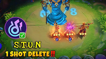Tharz skill 3 | Brutal S.T.U.N Continuous ULti New Synergy‼️ Magic Chess - Mobile Legend 2024