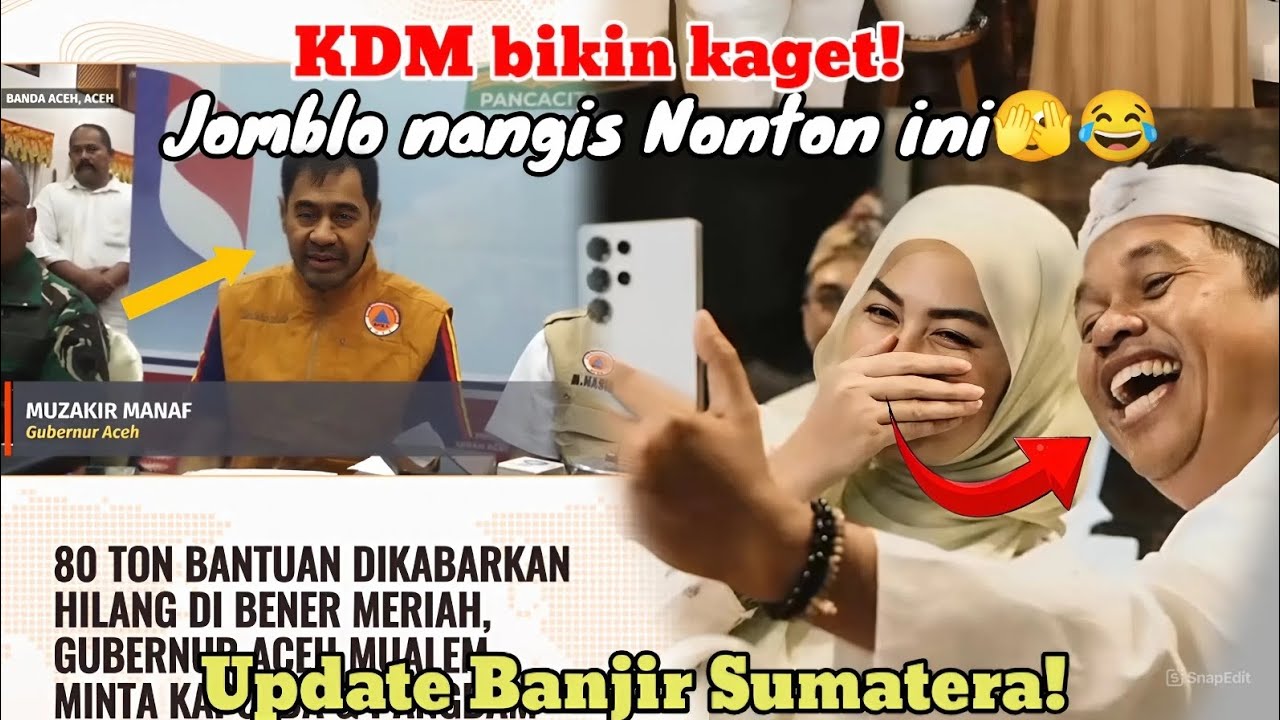 Heboh😱⁉️ Akhirnya terungkap KDM mempunyai pujaan hati-netizen geger,,update banjir sumatera!