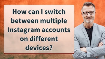 How can I switch between multiple Instagram accounts on different devices?