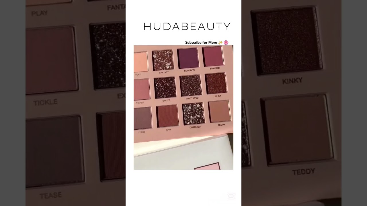 "HUDABEAUTY" Nude Makeup Kit..✨️🌸