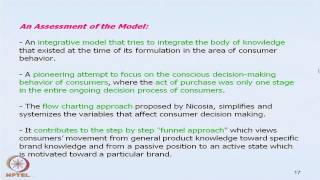 ⁣Mod-05 Lec-11 Models of Consumers and Models of Consumer Behaviour (Contd. )