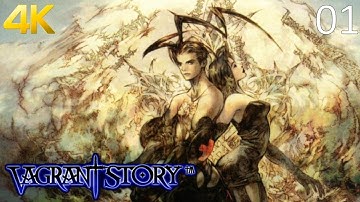 The First Hour of Vagrant Story (2000) PS1 4K #1 I Am The Reinforcements (New Game Plus)