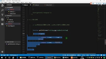 Typescript教程 Typescript视频教程 ts入门实战视频教程 2019年5月更新 P4  04 Typescript中的函数完整版