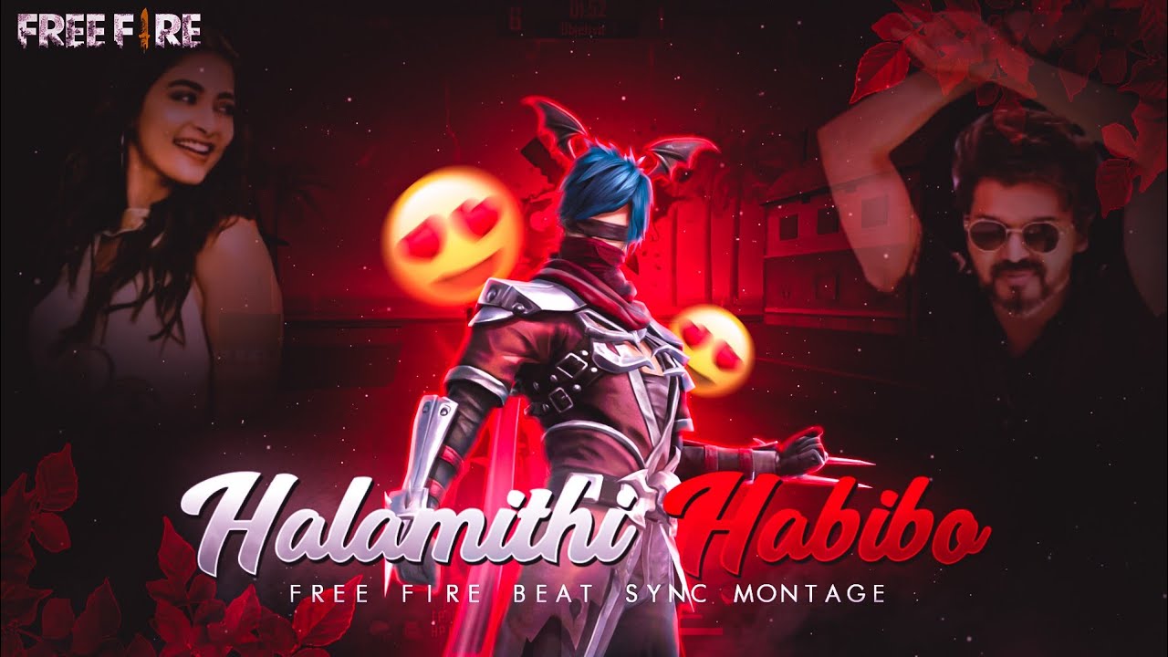 Halamithi Habibo | Arabic Kuthu | Halamithi Habibo FreeFire Beat Sync Montage ICE LORD FF