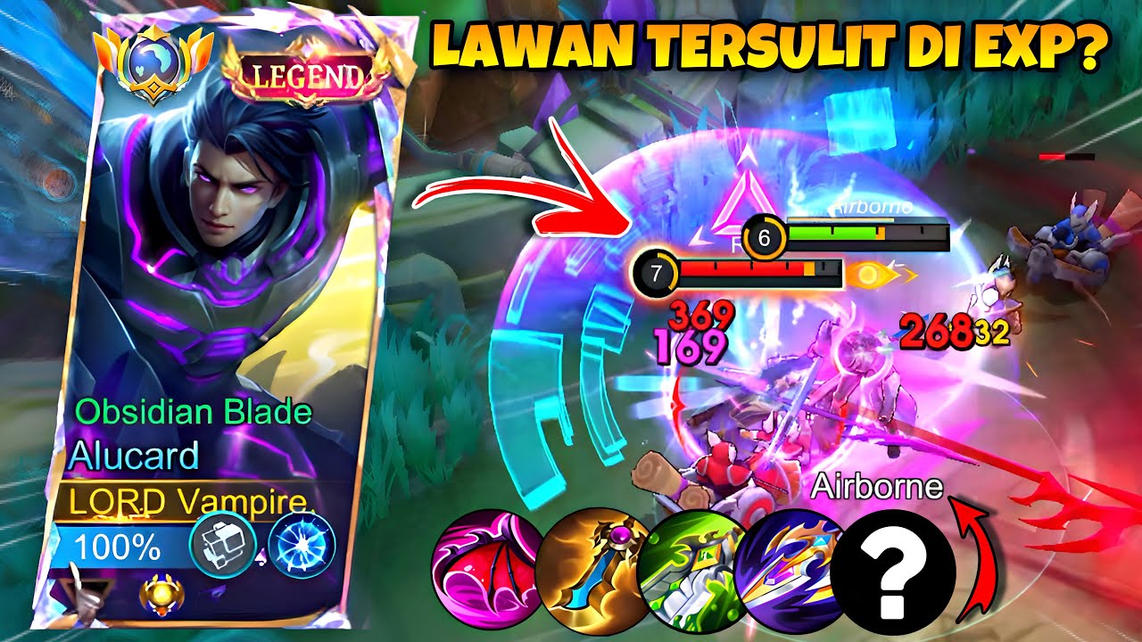 DUEL PANAS ALUCARD VS ARLOT! LAWAN TERSULIT DI EXP LANE? 🔥 | MLBB