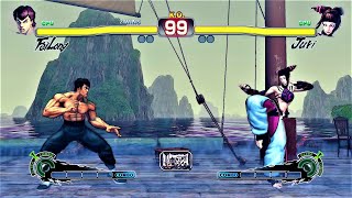Fei Long Vs Juri Hardest Al Ultra Street Fighter Iv