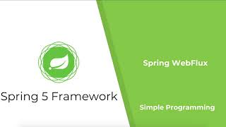 Spring 5 Framework- Spring Webflux