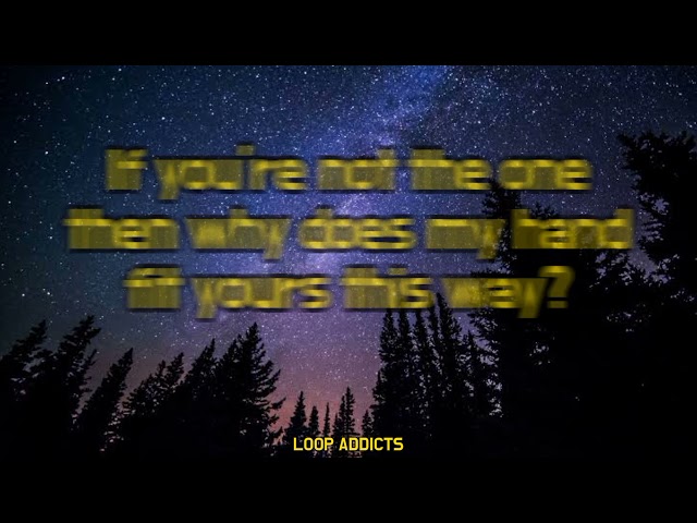 If You're Not the One by Daniel Bedingfield | 1 hour Lyric Video | class=