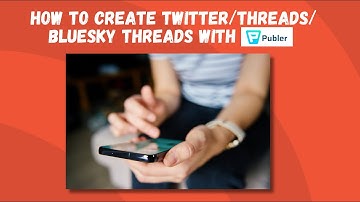 Create Threads on Twitter, Threads and Bluesky + comments on Instagram | Publer, a social media tool