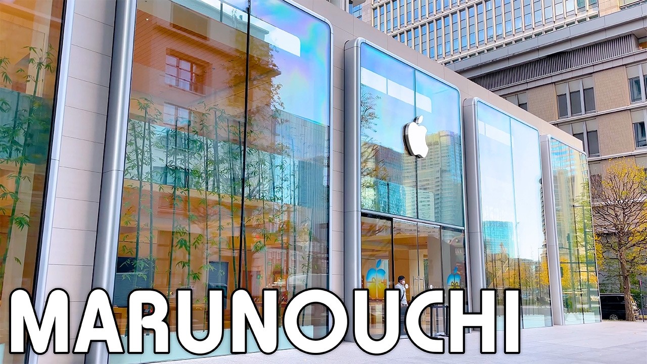 【丸の内】静かな朝の丸の内。冬のビジネス街を歩く。｜4K Japan 2025