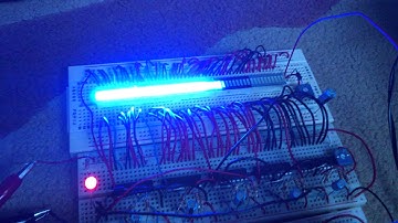 Vu Meter 50 LED (Bar Graph LED) con Amplificatore TDA2050