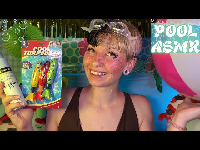 Pool Party 🌊 ASMR Summer Fun ☀️ Soft Spoken Layered Roleplay for Sleep, Rest or Focus!