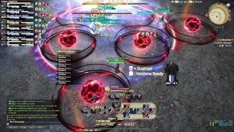 FFXIV Cinder Drift Extreme - Rdm pov