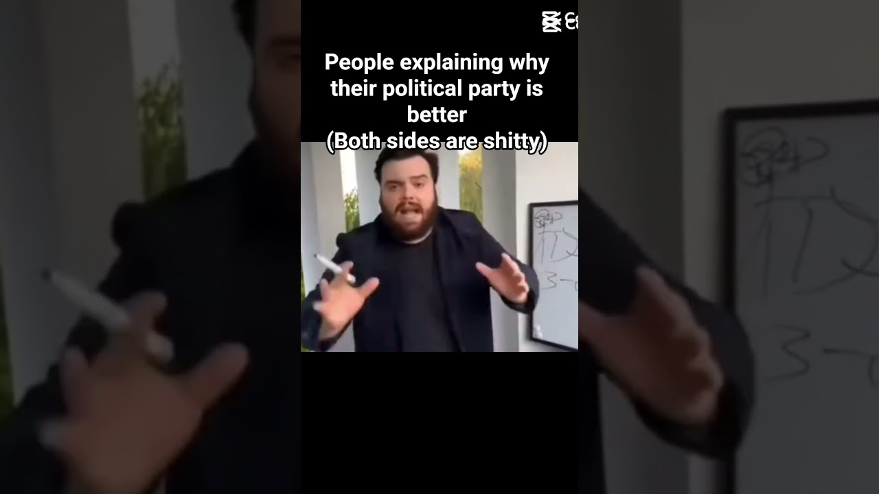 Two sides of the same shitty coin... 