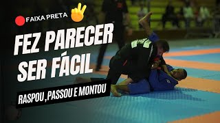 Faixa Preta MUITO TÉCNICO FEZ PARECER SER FÁCIL - ALEX OURIVES