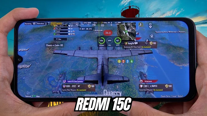 Xiaomi Redmi 15C test game PUBG Mobile | Helio G81 Ultra