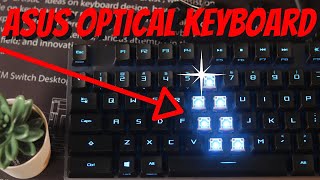 The BEST OPTICAL SWITCHES: Asus ROG Strix Scope RX Keyboard Review