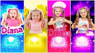 DIANA AND ROMA || TILES HOP EDM RUSH screenshot 2