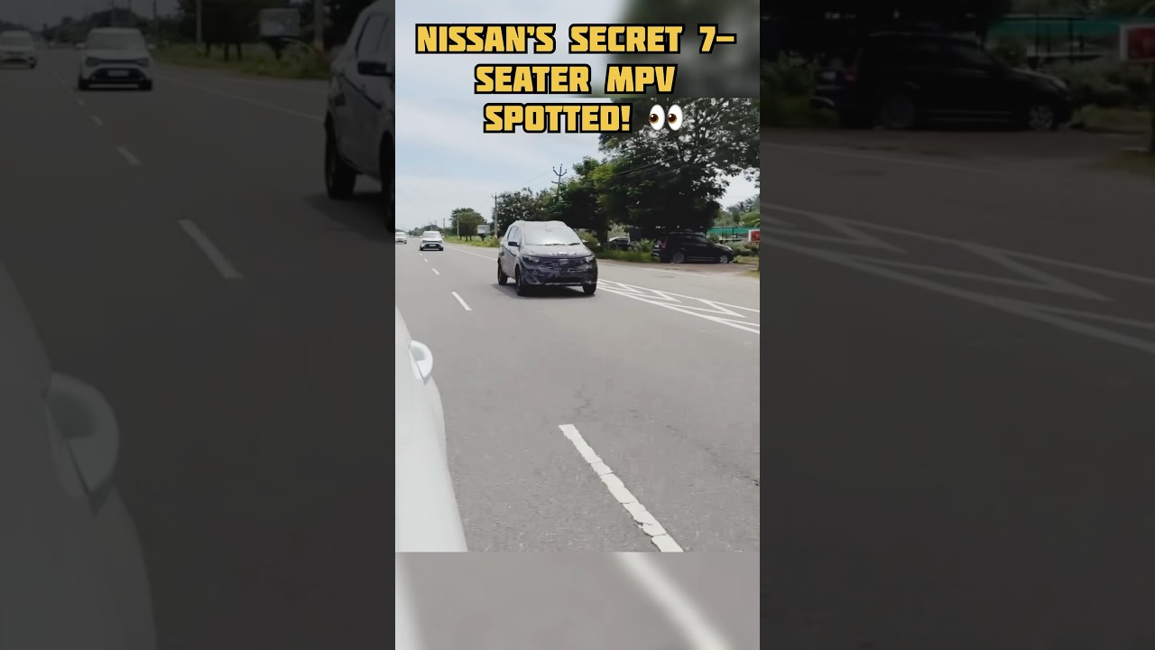 Nissan’s New MPV Spied Testing in India! Based on Renault Triber | Launch Soon?