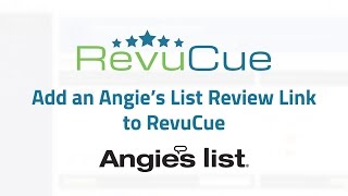 Add an Angie’s List Review Link to RevuCue screenshot 2