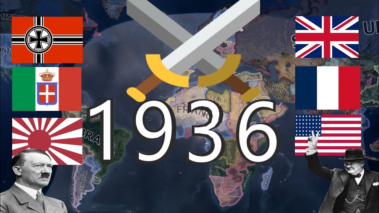 HOI4 What If WW2 Happened In 1936 YouTube hoi4-what-if-ww2-happened-in-1936-youtube