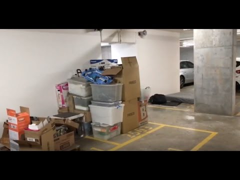 Condo Garage Open Space Storage - Everyone can See! (and take?) - Sydney, Australia - Sept 27, 2017